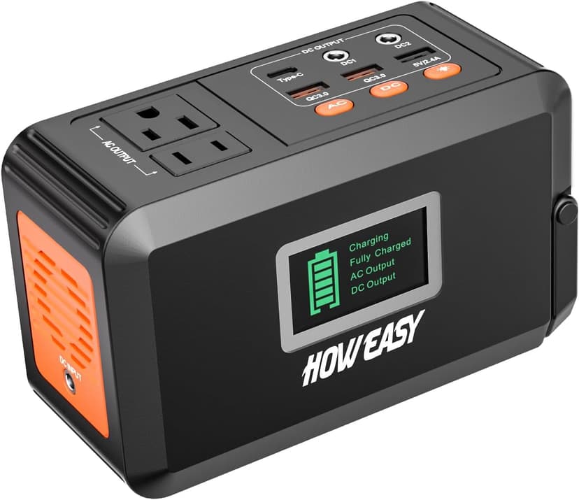 HOWEASY 120W Power Station (88Wh)